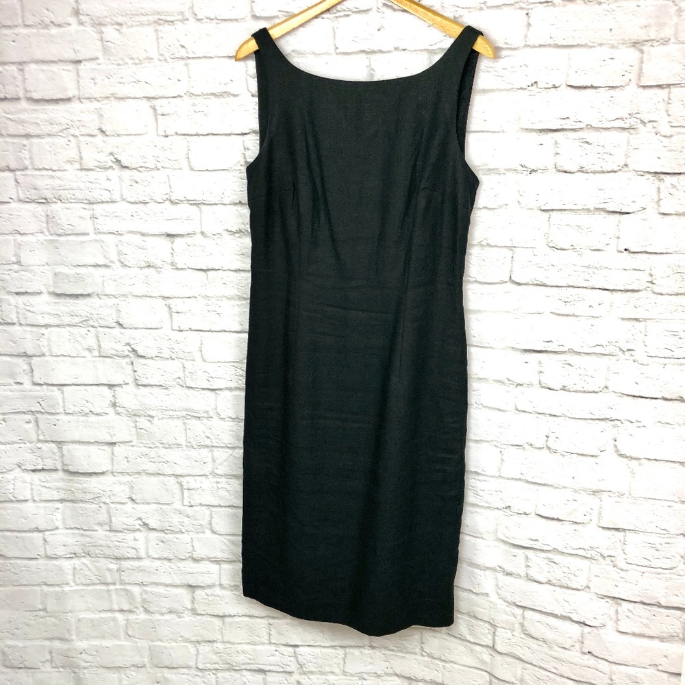 Windsor Black Linen Dress size 8